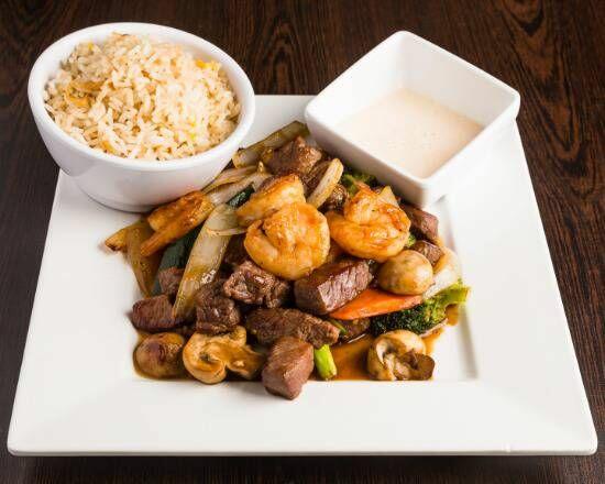 Hibachi Ny Steak & Shrimp